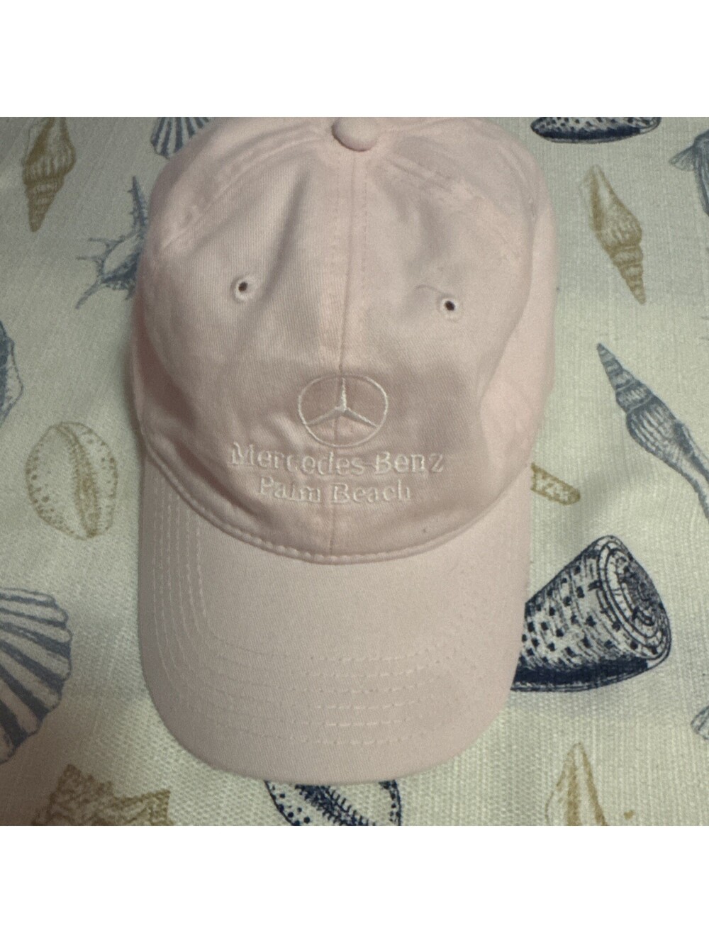 mercedes benz Palm Beach Pink Hat